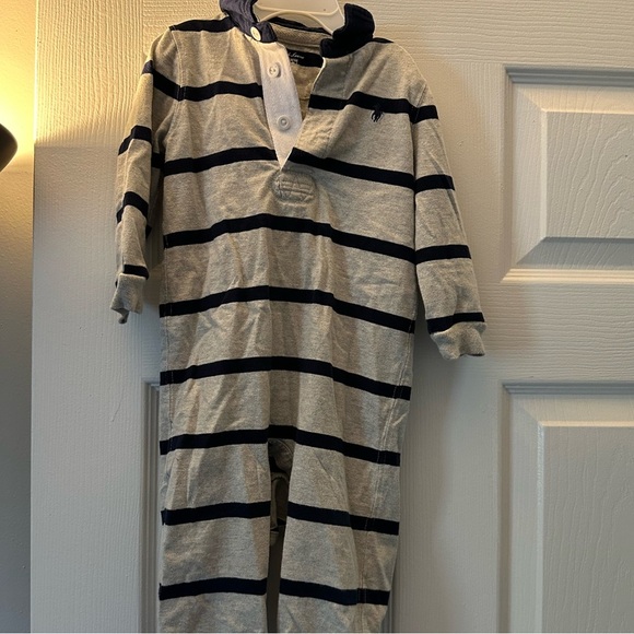 Ralph Lauren Other - Ralph Lauren Striped Mesh Coverall